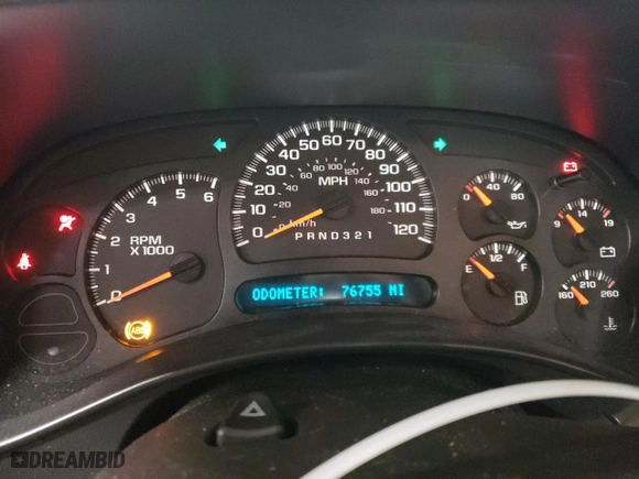 2006 Chevrolet Silverado 1500 LS with VIN 1GCEK14T36E135138, listed as a Copart auction lot 87360994 with 76,755 mi miles and Non Repairable. Bid and sale history available at carsss.com. Image 9.
