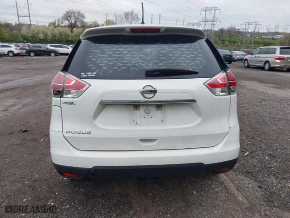2016 Nissan Rogue S with VIN KNMAT2MV3GP723940, listed as a IAAI auction lot 41989418 with 131,183 mi miles. Bid and sale history available at carsss.com. Image 17.