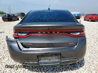 2015 Dodge Dart GT with VIN 1C3CDFEB9FD277668, listed as a Copart auction lot 56960145 with 162,124 mi miles and Salvage title. Bid and sale history available at DreamBid. Image 6.