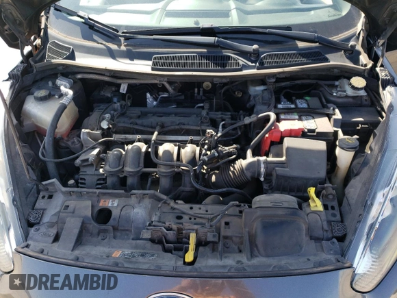 2017 Ford Fiesta SE with VIN 3FADP4EJ0HM168256, listed as a Copart auction lot 45246255 with 97,535 mi miles and Salvage Title. Bid and sale history available at DreamBid. Image 12.