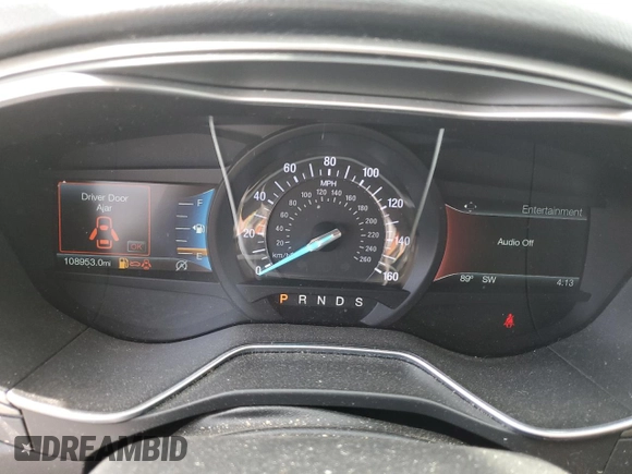 2018 Ford Fusion SE z VIN 3FA6P0HD8JR217719, wystawiony jako Copart lot #53429555 z przebiegiem 108 953 mil mil oraz Szkoda całkowita • Salvage title. Historia ofert i sprzedaży dostępna na DreamBid. Obrazek 9.
