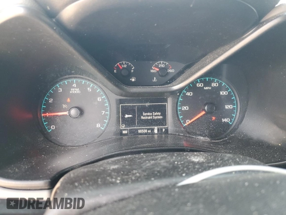 2020 Chevrolet Colorado 2WD Work Truck with VIN 1GCGSBEN8L1160974, listed as a Copart auction lot 52949425 with 96,508 mi miles and Non repairable. Bid and sale history available at DreamBid. Image 9.