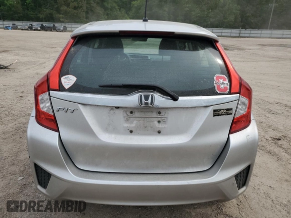 2015 Honda Fit EX-L with VIN 3HGGK5H81FM710337, listed as a Copart auction lot 54482965 with 111,433 mi miles and Salvage Title. Bid and sale history available at DreamBid. Image 6.