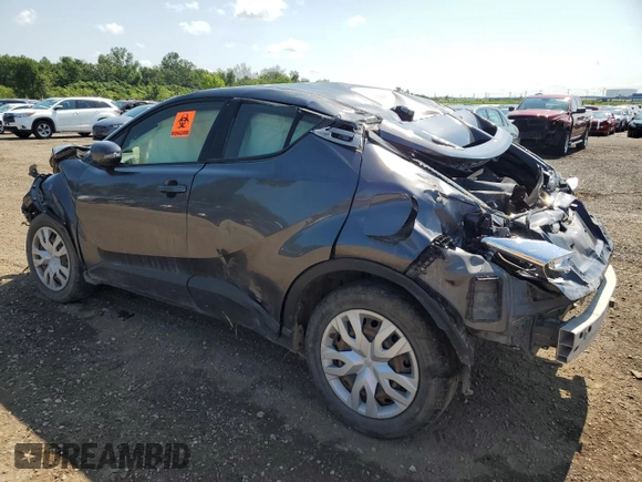 2019 Toyota C-HR XLE with VIN JTNKHMBX7K1035257, listed as a Copart auction lot 68120354 with Not Provided miles and Salvage Title. Bid and sale history available at DreamBid. Image 2.