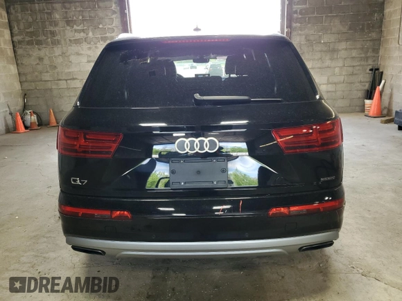 2019 Audi Q7 Premium Plus with VIN WA1LAAF78KD042605, listed as a Copart auction lot 56993735 with 67,601 mi miles and Salvage title. Bid and sale history available at DreamBid. Image 6.