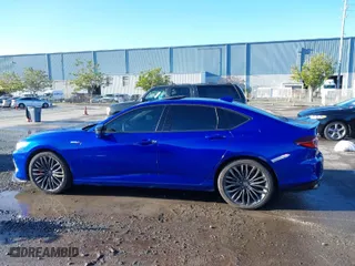 2021 Acura TLX Type S with VIN 19UUB7F0XMA000763, listed as a IAAI auction lot 41492551 with 1 mi miles. Bid and sale history available at carsss.com. Image 14.