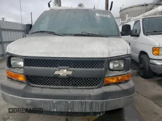 2014 Chevrolet Express Cargo Van with VIN 1GCWGFCB0E1133140, listed as a Copart auction lot 45433475 with 63,580 mi miles and Clean Title. Bid and sale history available at carsss.com. Image 5.
