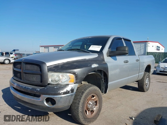 2005 Dodge 2500 SLT with VIN 3D7KS28C55G846789, listed as a IAAI auction lot 40219399 with 190,157 mi miles and . Bid and sale history available at DreamBid. Image 6.