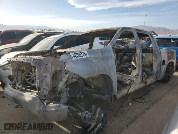 2022 Chevrolet Silverado 1500 RST with VIN 3GCUDEED3NG560855, listed as a Copart auction lot 44700735 with Not Provided miles and Non Repairable. Bid and sale history available at DreamBid. Image 1.