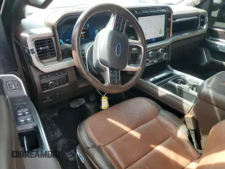 2024 Ford Super Duty F-450 DRW XL with VIN 1FT8W4DM0REC65149, listed as a Copart auction lot 47088395 with 32,521 mi miles and Salvage Title. Bid and sale history available at carsss.com. Image 8.