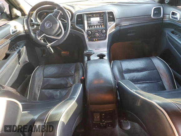 2014 Jeep Grand Cherokee Overland with VIN 1C4RJECG7EC322425, listed as a Copart auction lot 50346275 with 262,886 mi miles and Salvage Title. Bid and sale history available at carsss.com. Image 8.