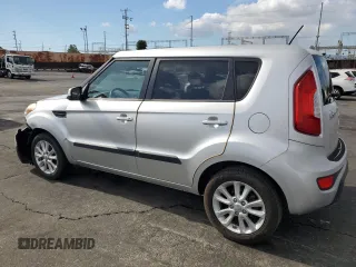 2012 Kia Soul + with VIN KNDJT2A6XC7400914, listed as a Copart auction lot 42729445 with 37,815 mi miles and Salvage Title. Bid and sale history available at carsss.com. Image 2.