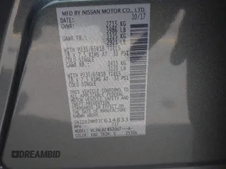2018 Nissan Pathfinder S z VIN 5N1DR2MM9JC614833, wystawiony jako IAAI lot #42166948 z przebiegiem 157 647 mil mil oraz . Historia ofert i sprzedaży dostępna na DreamBid. Obrazek 9.