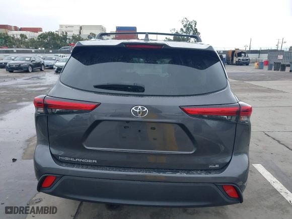 2020 Toyota Highlander XLE with VIN 5TDHZRAH5LS004127, listed as a IAAI auction lot 41763819 with 53,228 mi miles. Bid and sale history available at carsss.com. Image 16.