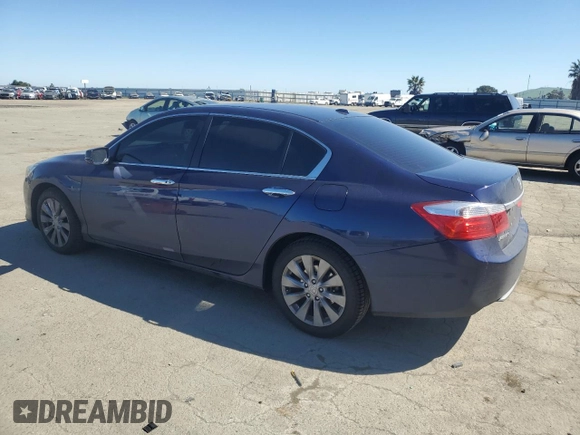 2014 Honda Accord Sedan EX-L with VIN 1HGCR2F83EA147010, listed as a Copart auction lot 50054385 with 177,805 mi miles and Salvage Title. Bid and sale history available at carsss.com. Image 2.