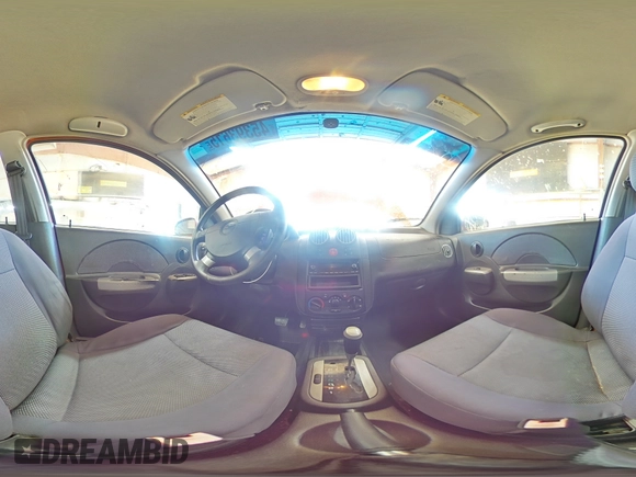 2006 Chevrolet Aveo LT with VIN KL1TG56686B562427, listed as a Copart auction lot 45393615 with 211,170 mi miles and Salvage title. Bid and sale history available at DreamBid. Image 13.