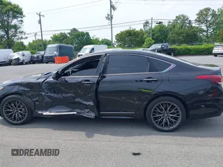 2018 Genesis G80 Sport with VIN KMHGN4JB5JU241632, listed as a IAAI auction lot 42093142 with 102,090 mi miles and . Bid and sale history available at DreamBid. Image 14.