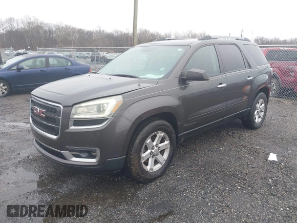 2013 GMC Acadia SLE with VIN 1GKKRNED6DJ167085, listed as a IAAI auction lot 41530948 with 206,213 mi miles. Bid and sale history available at carsss.com. Image 2.