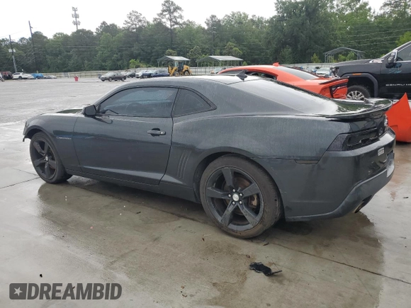 2014 Chevrolet Camaro LT z VIN 2G1FB1E33E9183655, wystawiony jako Copart lot #56163485 z przebiegiem 150 528 mil mil oraz Szkoda całkowita • Salvage title. Historia ofert i sprzedaży dostępna na DreamBid. Obrazek 2.