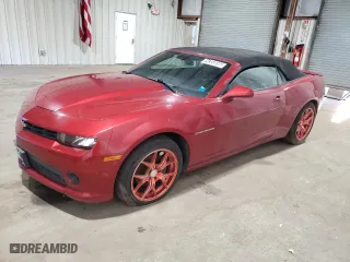 2015 Chevrolet Camaro LT with VIN 2G1FD3D33F9277446, listed as a Copart auction lot 44359595 with 113,349 mi miles and Clean Title. Bid and sale history available at carsss.com. Image 1.