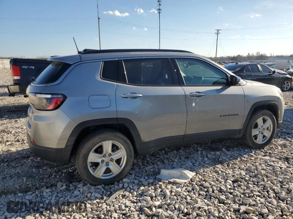 2022 Jeep Compass Latitude с VIN 3C4NJDBB1NT164487, выставлен на аукционе Copart как лот 46248215 с пробегом 39 276 миль миль и Списание • Salvage title. История ставок и продаж доступна на DreamBid. Изображение 3.