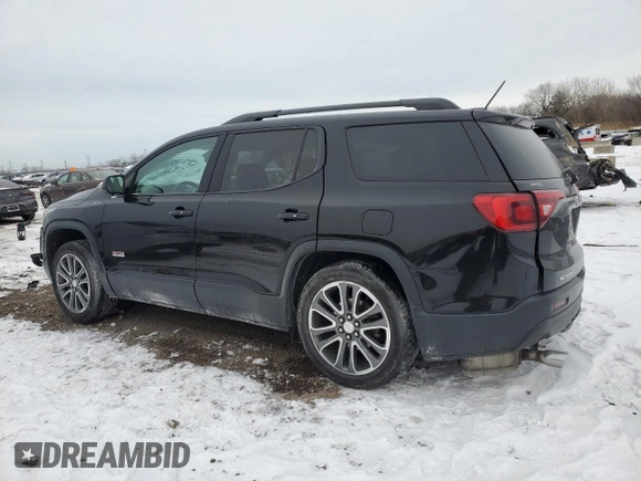 2017 GMC Acadia SLT with VIN 1GKKNVLS8HZ224570, listed as a Copart auction lot 45385165 with 75,175 mi miles and Salvage Title. Bid and sale history available at carsss.com. Image 2.
