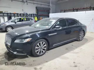 2017 Lincoln Continental Livery with VIN 1LN6L9HK8H5624120, listed as a Copart auction lot 82620934 with 297,342 mi miles and Clean Title. Bid and sale history available at carsss.com. Image 1.