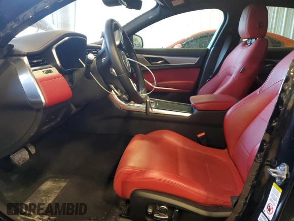 2021 Jaguar XF R-Dynamic SE with VIN SAJBL4GX0MCY88913, listed as a Copart auction lot 42523125 with 37,418 mi miles and Non Repairable. Bid and sale history available at carsss.com. Image 7.