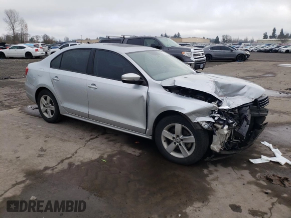 2012 Volkswagen Jetta Sedan TDI with VIN 3VW3L7AJ0CM089765, listed as a Copart auction lot 82358034 with 144,648 mi miles and Salvage Title. Bid and sale history available at carsss.com. Image 4.