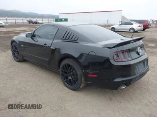 2013 Ford Mustang GT with VIN 1ZVBP8CF3D5240409, listed as a IAAI auction lot 41022550 with 133,744 mi miles. Bid and sale history available at carsss.com. Image 3.