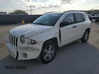 2008 Jeep Compass Sport with VIN 1J8FT47018D780764, listed as a Copart auction lot 44341525 with 175,279 mi miles and Salvage Title. Bid and sale history available at carsss.com. Image 1.