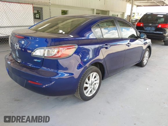 2013 Mazda 3 i Touring with VIN JM1BL1V79D1754154, listed as a IAAI auction lot 42576658 with 162,367 mi miles and . Bid and sale history available at DreamBid. Image 4.