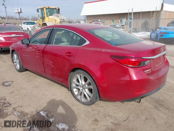 2015 Mazda 6 i Touring with VIN JM1GJ1V56F1193943, listed as a IAAI auction lot 41539900 with 144,111 mi miles and . Bid and sale history available at carsss.com. Image 3.