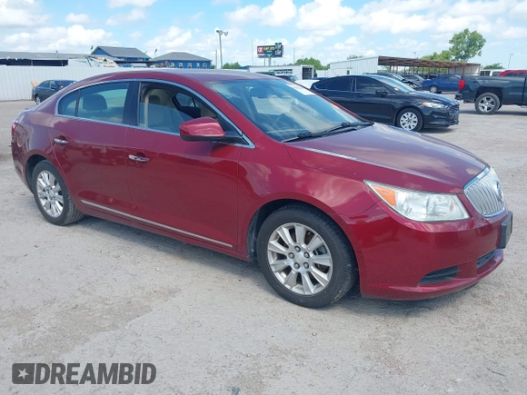 2011 Buick LaCrosse with VIN 1G4GA5GC4BF313458, listed as a IAAI auction lot 42583205 with 116,752 mi miles and . Bid and sale history available at DreamBid. Image 1.