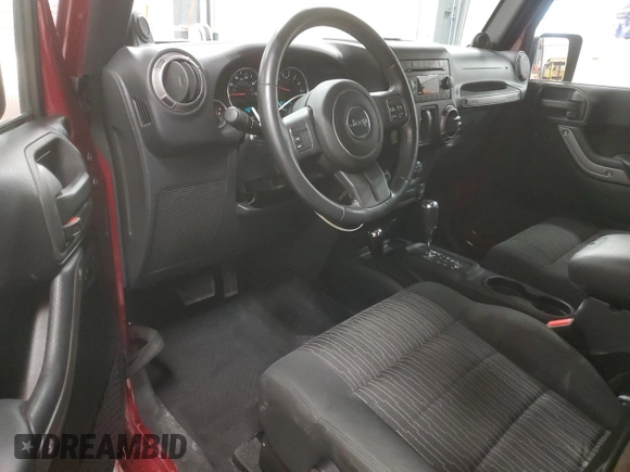 2012 Jeep Wrangler Sport with VIN 1C4GJWAG3CL122090, listed as a Copart auction lot 85251384 with 16,183 mi miles and Clean title. Bid and sale history available at DreamBid. Image 8.