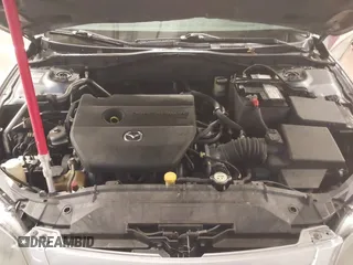 2008 Mazda 6 i Sport VE with VIN 1YVHP80C385M19167, listed as a IAAI auction lot 41282729 with 203,185 mi miles. Bid and sale history available at carsss.com. Image 10.