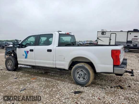 2022 Ford F-250 XL with VIN 1FT7W2A65NEE23839, listed as a Copart auction lot 55287385 with 51,250 mi miles and Clean title. Bid and sale history available at DreamBid. Image 2.