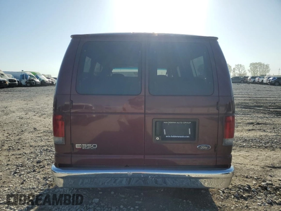 2005 Ford Econoline Passenger XL с VIN 1FBNE31L25HA98706, выставлен на аукционе Copart как лот 49968105 с пробегом 186 670 миль миль и Списание • Salvage title. История ставок и продаж доступна на DreamBid. Изображение 6.