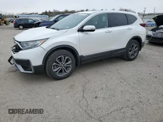 2022 Honda CR-V EX-L with VIN 2HKRW2H89NH659622, listed as a Copart auction lot 52549705 with 40,645 mi miles and Salvage Title. Bid and sale history available at carsss.com. Image 1.
