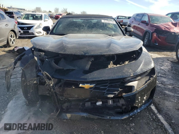 2020 Chevrolet Camaro 1LT with VIN 1G1FB3DSXL0110956, listed as a Copart auction lot 41703745 with 80,492 mi miles and Salvage Title. Bid and sale history available at carsss.com. Image 5.