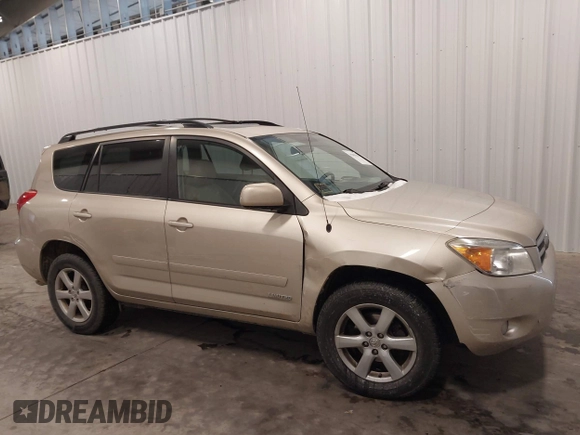 2008 Toyota RAV4 Ltd with VIN JTMZK31V486012044, listed as a IAAI auction lot 41305510 with 131,281 mi miles. Bid and sale history available at carsss.com. Image 6.