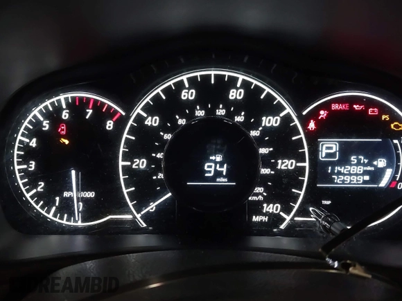 2015 Nissan Note SV with VIN 3N1CE2CP9FL428408, listed as a IAAI auction lot 41683654 with 114,288 mi miles and . Bid and sale history available at DreamBid. Image 7.