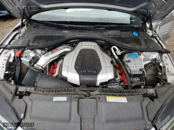 2016 Audi A7 3.0 Premium Plus with VIN WAUWGAFC3GN097797, listed as a Copart auction lot 66971372 with 70,866 mi miles. Bid and sale history available at carsss.com. Image 7.