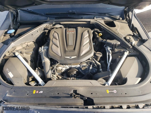 2017 Genesis G90 3.3T Premium with VIN KMHG34JA7HU023280, listed as a Copart auction lot 75899924 with 122,269 mi miles and Salvage Title. Bid and sale history available at carsss.com. Image 11.