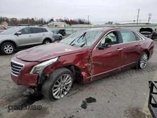 2017 Cadillac CT6 AWD z VIN 1G6KB5RS3HU194339, wystawiony jako Copart lot #82354854 z przebiegiem Nie podano mil oraz Szkoda całkowita • Salvage title. Historia ofert i sprzedaży dostępna na DreamBid. Obrazek 1.
