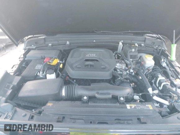2021 Jeep Wrangler Unlimited Willys with VIN 1C4HJXDN0MW636466, listed as a IAAI auction lot 42005308 with 25,245 mi miles and . Bid and sale history available at DreamBid. Image 10.