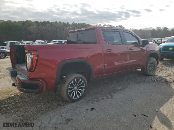 2019 GMC Sierra 1500 AT4 with VIN 3GTP9EEL3KG179069, listed as a Copart auction lot 46860505 with 132,651 mi miles and Salvage Title. Bid and sale history available at carsss.com. Image 3.