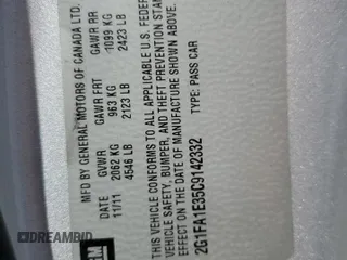 2012 Chevrolet Camaro 2LS z VIN 2G1FA1E35C9142332, wystawiony jako Copart lot #55449195 z przebiegiem 142 323 mil mil oraz Szkoda całkowita • Salvage title. Historia ofert i sprzedaży dostępna na DreamBid. Obrazek 12.