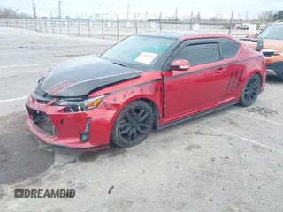 2016 Scion tC with VIN JTKJF5C74GJ026588, listed as a IAAI auction lot 41582253 with 74,023 mi miles. Bid and sale history available at carsss.com. Image 17.