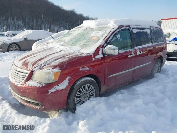 2014 Chrysler Town & Country Touring-L 30th Anniversary with VIN 2C4RC1CG3ER198552, listed as a IAAI auction lot 41356128 with NaN miles. Bid and sale history available at carsss.com. Image 2.